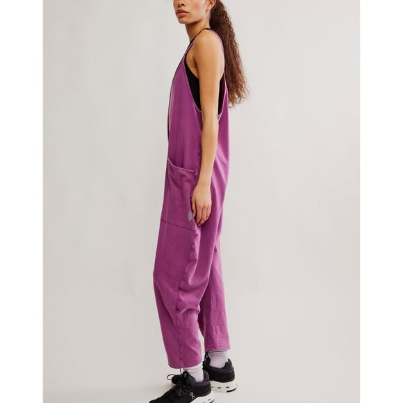 NWT FP MOVEMENT Hot Shot Onesie / Deep Mulberry - Picture 7 of 11